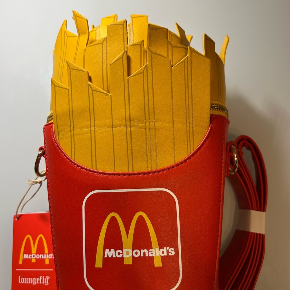 McDonald's Red and Yellow French Fry Shoulder Bag - Picture 5 of 5